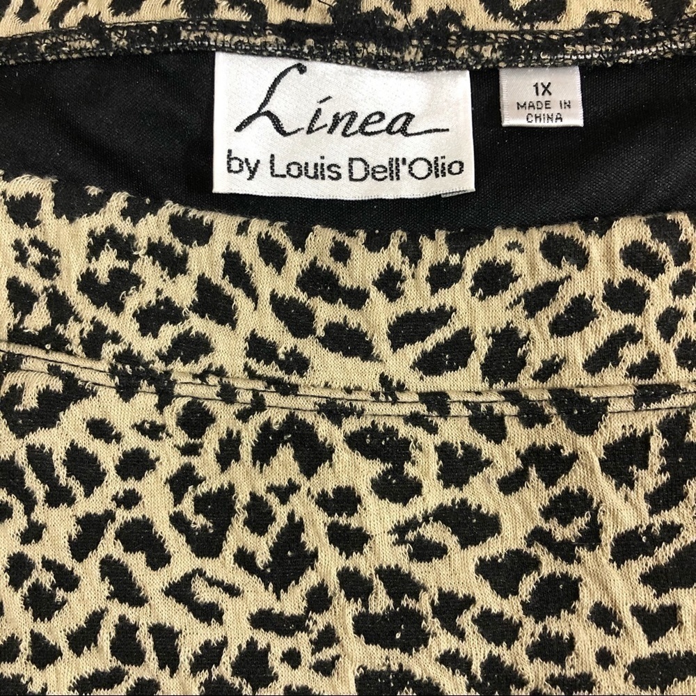 LINEA By Louis Dell'Olio Leopard Print Mini Skirt - Picture 2 of 6